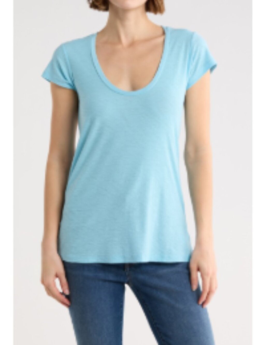 JAMES PERSE Woman Deep V Neck Top  NWT Size 1